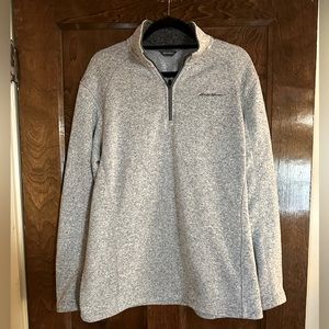 Men’s Grey‎ Eddie Bauer Quarter Zip
